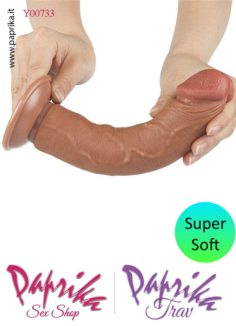 Dildo Non Vibrante Tpe Super Soft Flessibile 19 cm Ø 43 Ventosa Svitabile Dildo Non Vibrante Tpe Super Soft Flessibile 19 cm Ø 43 Ventosa Svitabile