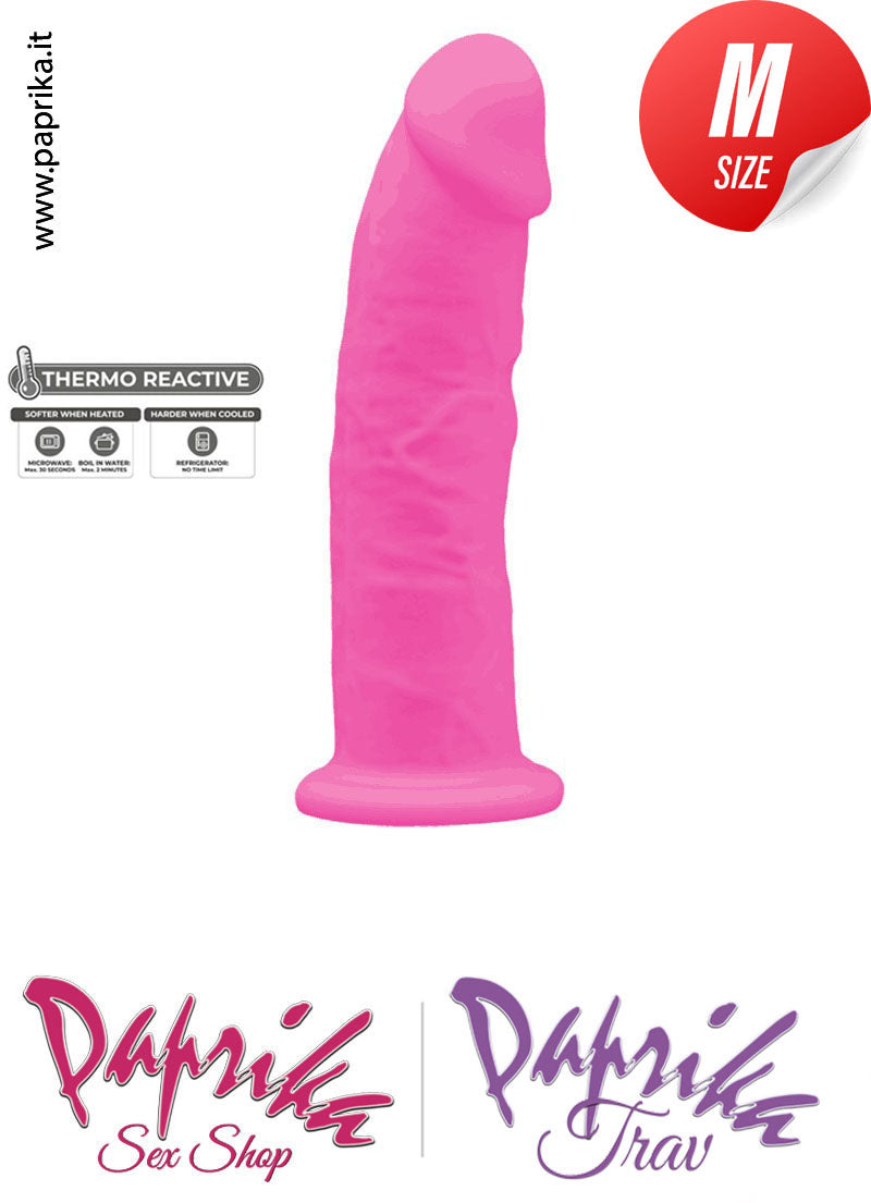 Dildo Non Vibrante Fosforescente 16 cm Ø 35 Riscaldabile Dildo Non Vibrante Fosforescente 16 cm Ø 35 Riscaldabile