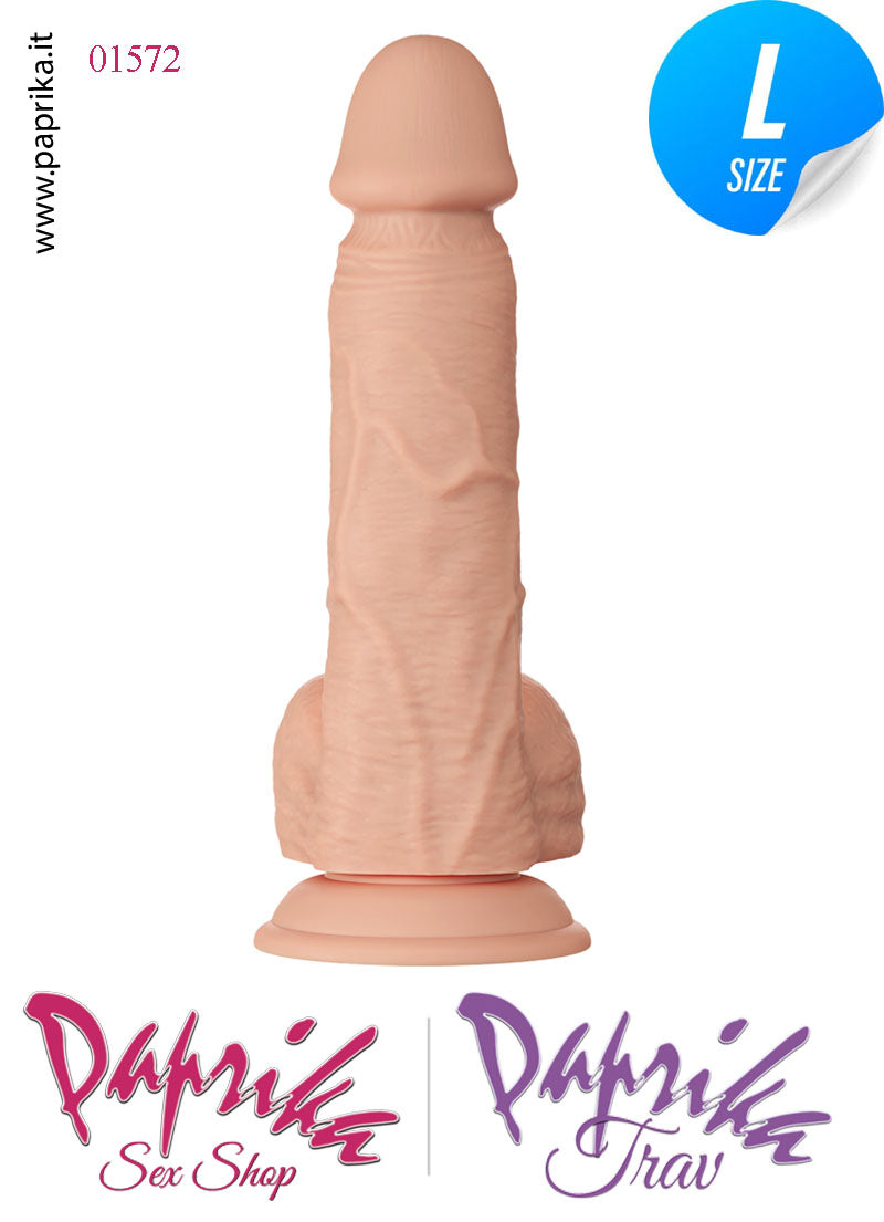 Fallo Testicoli Large Unisex TPR 19 cm Ø 43 Ventosa Non Vibrante Fallo Testicoli Large Unisex TPR 19 cm Ø 43 Ventosa Non Vibrante