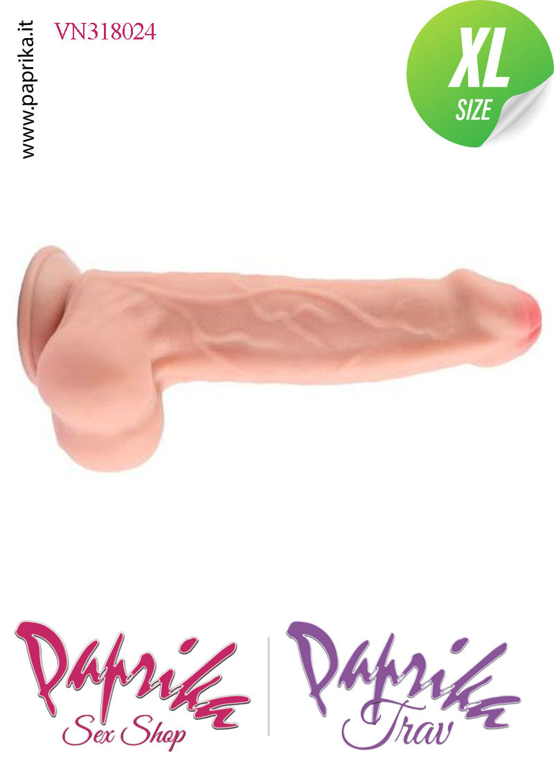 Strap-On Fallo XL Pelle Mobile Non Vibrante 23 cm Ø 50 Mutanda 3 Anelli Acciaio Strap-On Fallo XL Pelle Mobile Non Vibrante 23 cm Ø 50 Mutanda 3 Anelli Acciaio