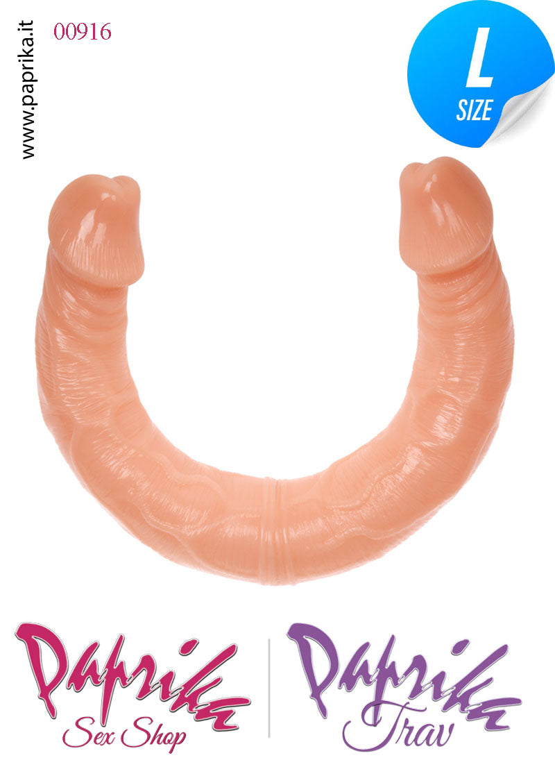 Fallo Doppio 2 Estremità 2 Partner Non Vibrante 39 cm Ø 42 Anima Interna Fallo Doppio 2 Estremità 2 Partner Non Vibrante 39 cm Ø 42 Anima Interna