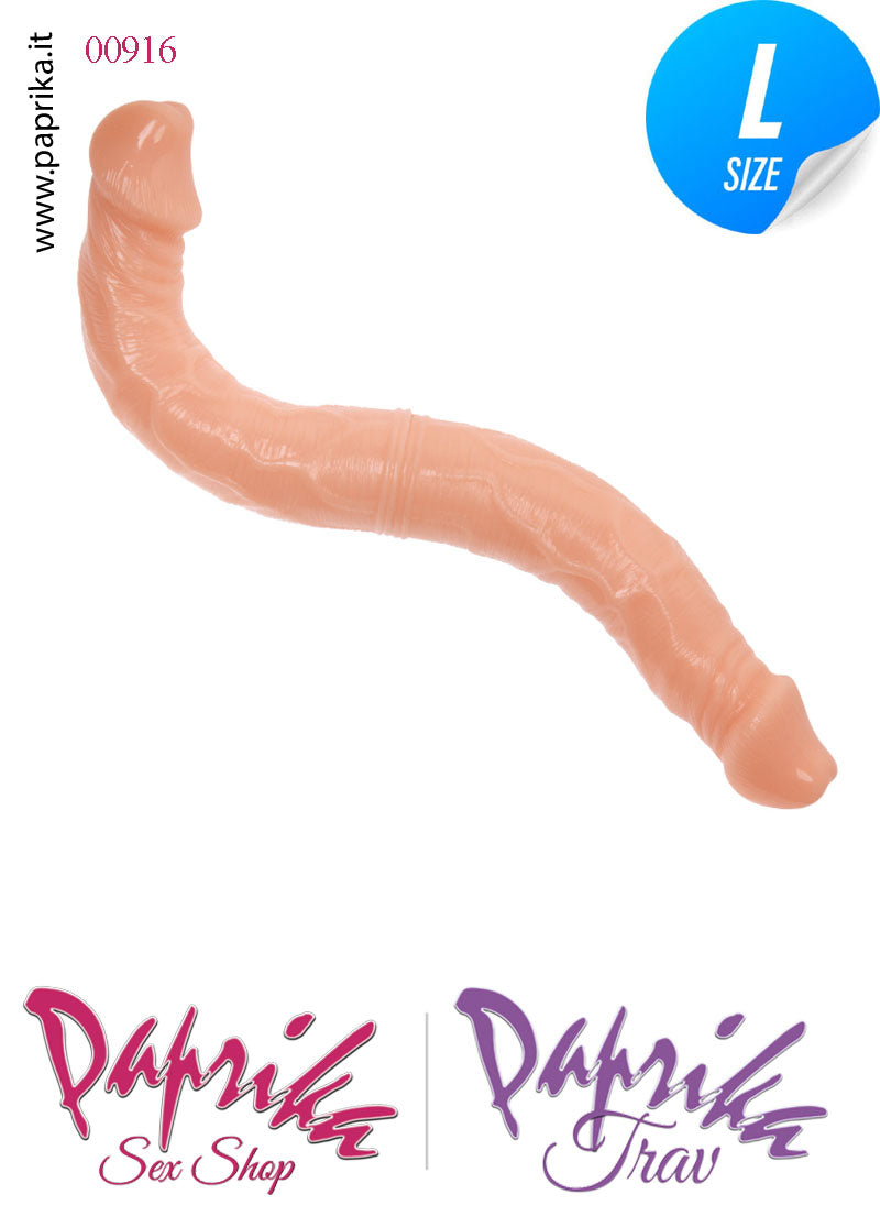 Fallo Doppio 2 Estremità 2 Partner Non Vibrante 39 cm Ø 42 Anima Interna Fallo Doppio 2 Estremità 2 Partner Non Vibrante 39 cm Ø 42 Anima Interna