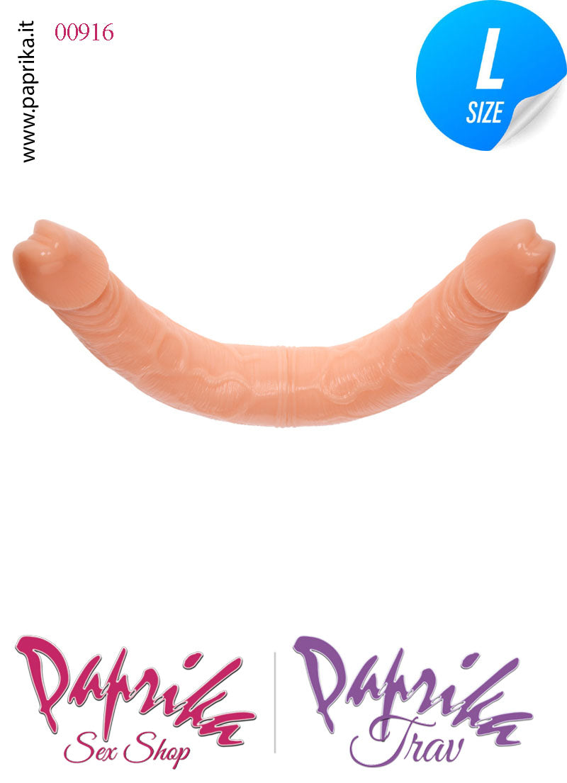 Fallo Doppio 2 Estremità 2 Partner Non Vibrante 39 cm Ø 42 Anima Interna Fallo Doppio 2 Estremità 2 Partner Non Vibrante 39 cm Ø 42 Anima Interna