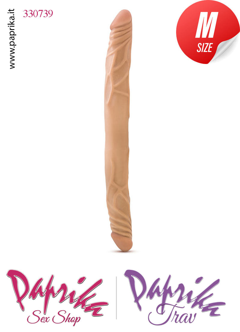 Fallo Doppio 2 Estremità 2 Partner Non Vibrante 36 cm Ø 35 Pvc Flessibile Fallo Doppio 2 Estremità 2 Partner Non Vibrante 36 cm Ø 35 Pvc Flessibile