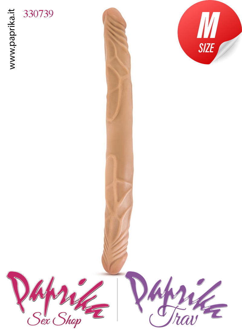 Fallo Doppio 2 Estremità 2 Partner Non Vibrante 36 cm Ø 35 Pvc Flessibile Fallo Doppio 2 Estremità 2 Partner Non Vibrante 36 cm Ø 35 Pvc Flessibile