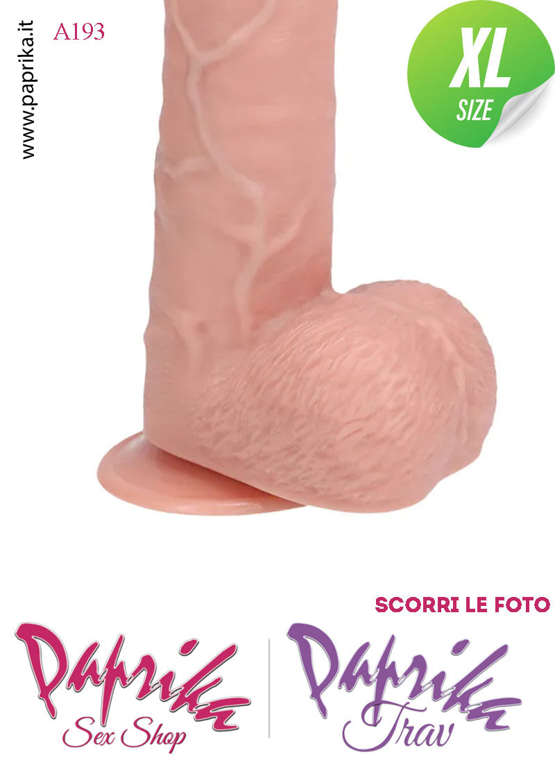 Strap-On Fallo XL Su e Giù e Vibrante 21 cm Ø 45 Pvc Anelli Acciaio & Gomma Strap-On Fallo XL Su e Giù e Vibrante 21 cm Ø 45 Pvc Anelli Acciaio & Gomma