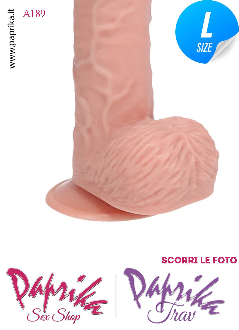 Fallo Vibrante Pvc Ventosa Venature Stimolanti 10 Velocità 18 cm Ø 37 Fallo Vibrante Pvc Ventosa Venature Stimolanti 10 Velocità 18 cm Ø 37