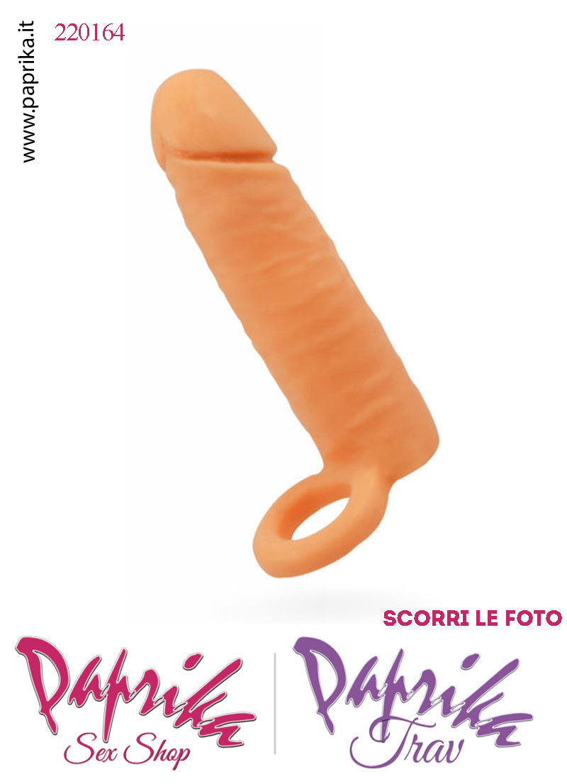 Prolunga Guaina Allunga Pene 5 cm Tpe Anello Testicoli Morbidissima Prolunga Guaina Allunga Pene 5 cm Tpe Anello Testicoli Morbidissima