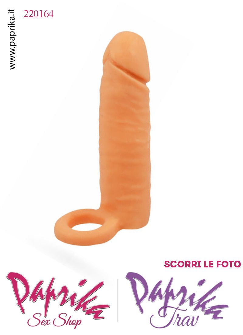 Prolunga Guaina Allunga Pene 5 cm Tpe Anello Testicoli Morbidissima Prolunga Guaina Allunga Pene 5 cm Tpe Anello Testicoli Morbidissima