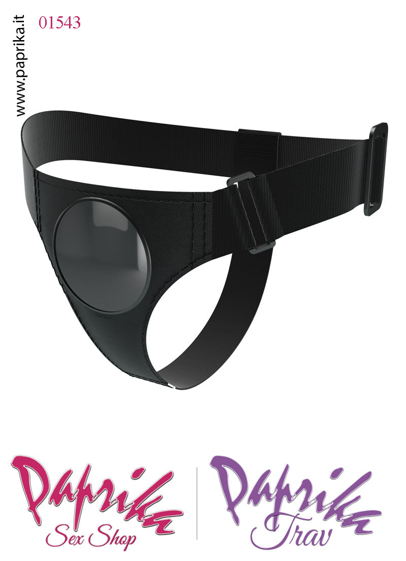 Mutanda Strap-On Indossabile Piastra Universale Tonda Ø 9 cm Mutanda Strap-On Indossabile Piastra Universale Tonda Ø 9 cm