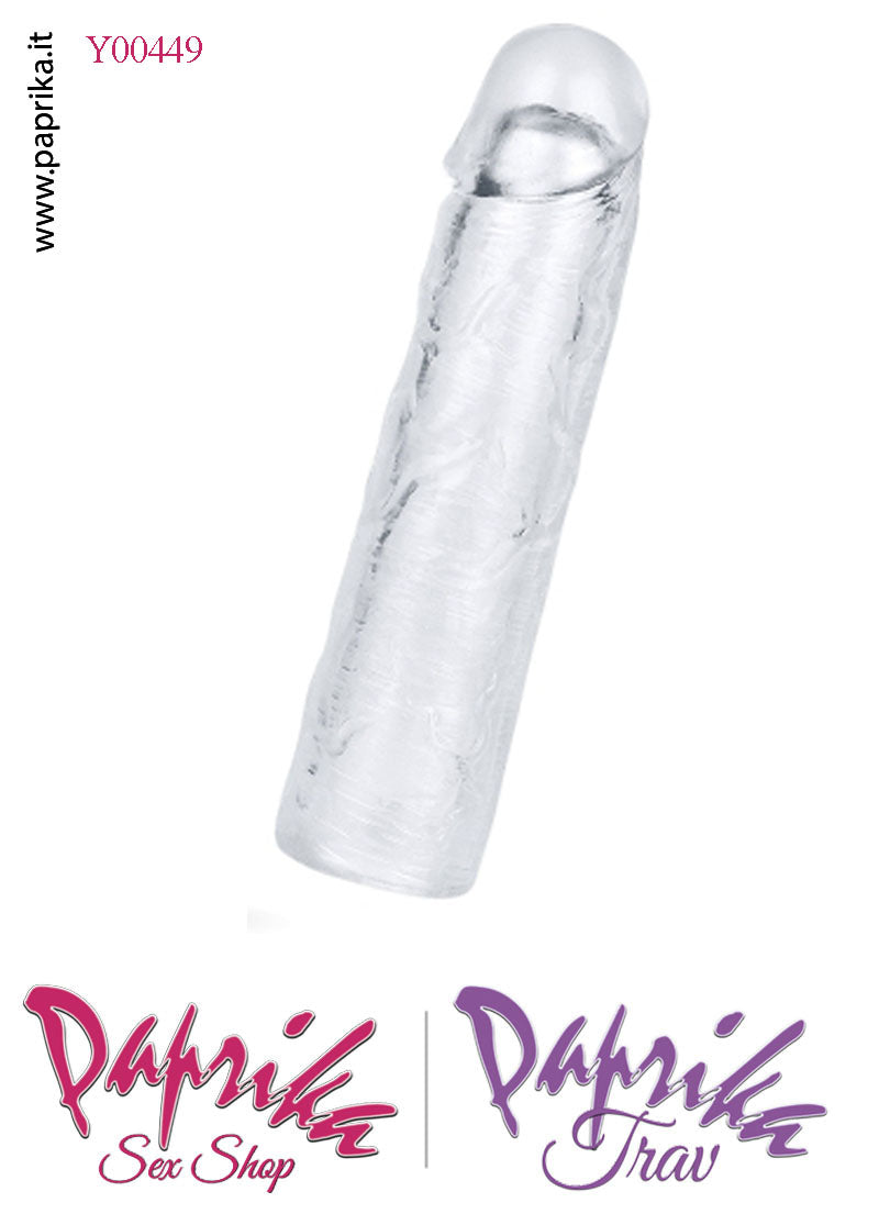 Prolunga Guaina Allungamento Pene 5 cm Tpe Morbido Trasparente Prolunga Guaina Allungamento Pene 5 cm Tpe Morbido Trasparente