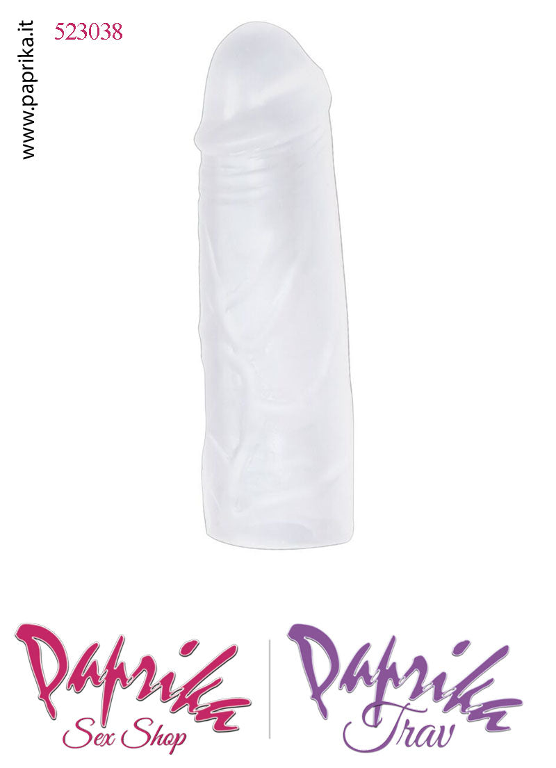 Prolunga Guaina Allungamento Ingrossamento Pene Trasparente Spessa Prolunga Guaina Allungamento Ingrossamento Pene Trasparente Spessa