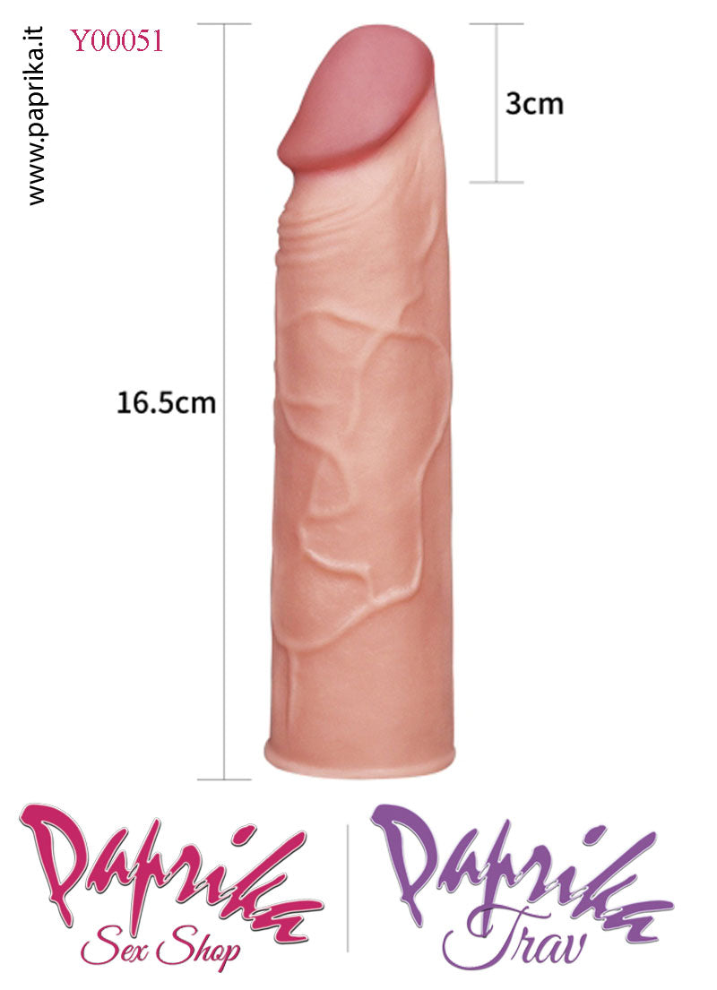 Prolunga Guaina Allungamento Pene 2.5 cm Tpe Morbido Venature Stimolanti Prolunga Guaina Allungamento Pene 2.5 cm Tpe Morbido Venature Stimolanti