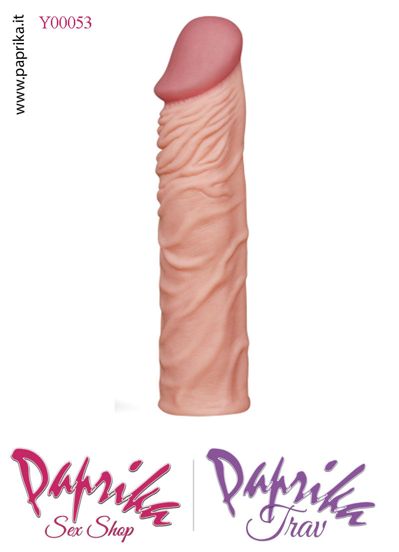 Prolunga Guaina Allungamento Pene 5 cm Tpe Morbido Venature Stimolanti Prolunga Guaina Allungamento Pene 5 cm Tpe Morbido Venature Stimolanti