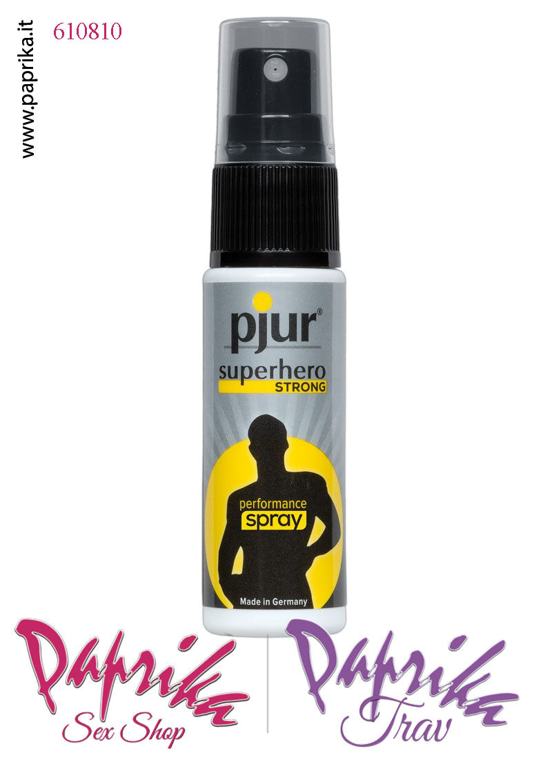 Ritardante Maschile Efficace Spray Superhero Strong Pjur 20 ml Ritardante Maschile Efficace Spray Superhero Strong Pjur 20 ml