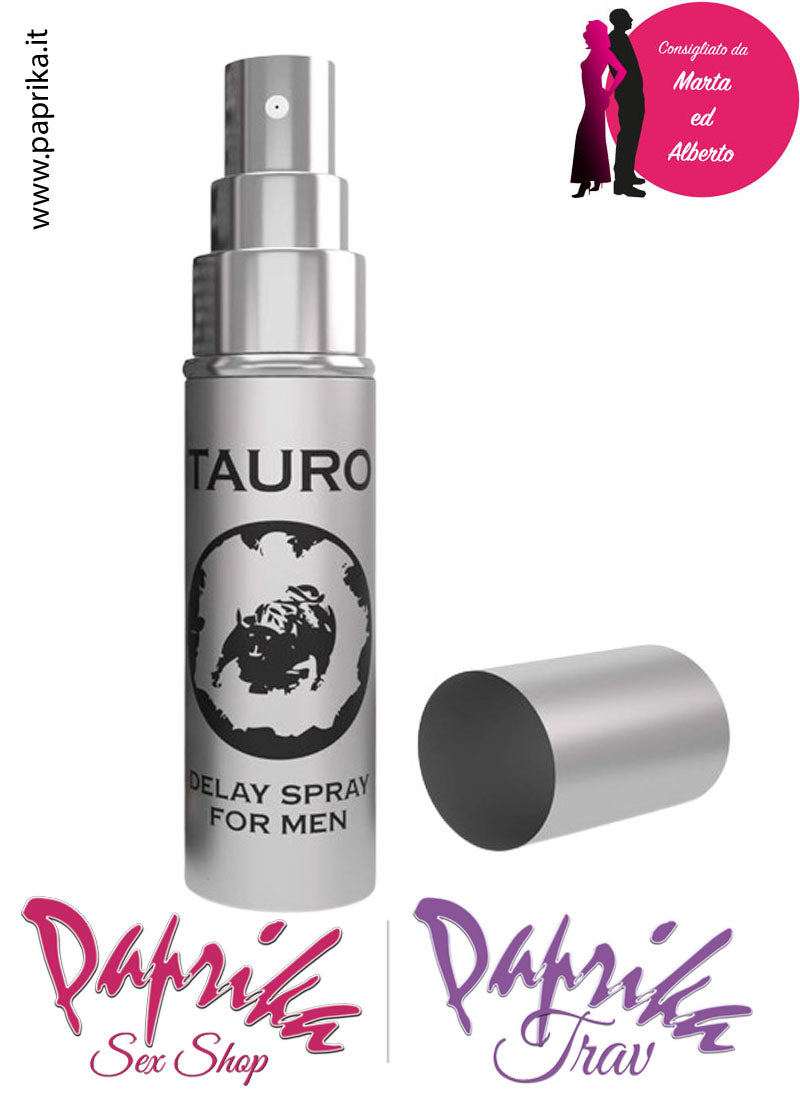 Tauro Spray Intimo Ritardante Extra Potente Per Uomo 5 ml Tauro Spray Intimo Ritardante Extra Potente Per Uomo 5 ml