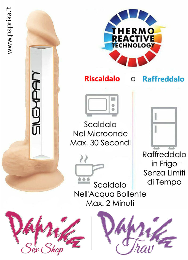 Vibratore Fallo ExtraLarge 20 cm Ø 54 Termoreattivo Riscaldabile Vibratore Fallo ExtraLarge 20 cm Ø 54 Termoreattivo Riscaldabile