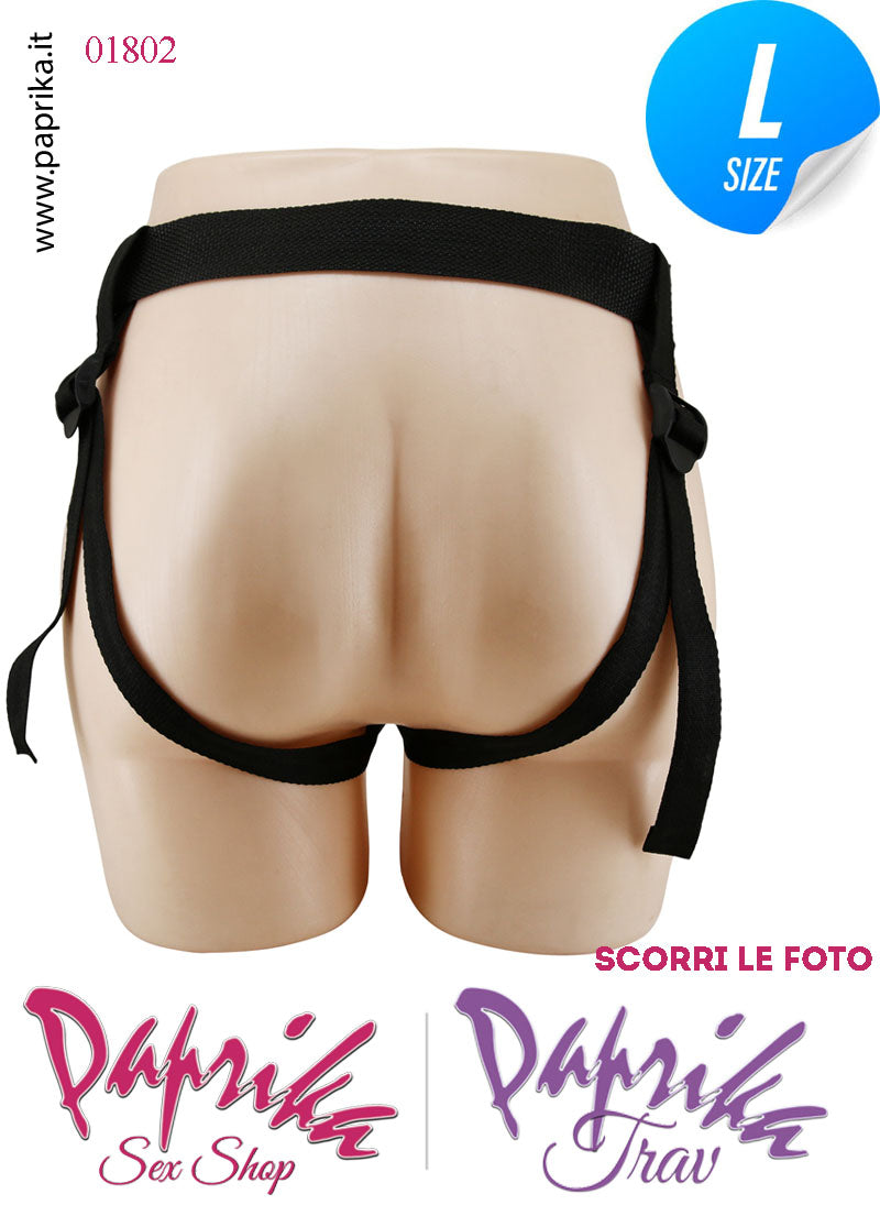 Strap-On Maschile Cavo Protesi 16 cm Ø 45 Prolunga Non Vibrante Mutanda Strap-On Maschile Cavo Protesi 16 cm Ø 45 Prolunga Non Vibrante Mutanda