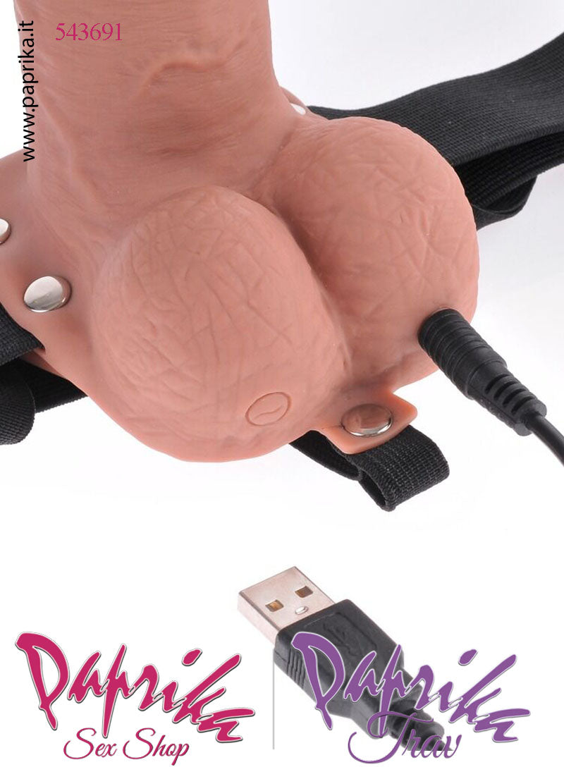 Strap-On Maschile Pvc Vibrante Telecomando Prolunga 20 cm Ø 48 Strap-On Maschile Pvc Vibrante Telecomando Prolunga 20 cm Ø 48