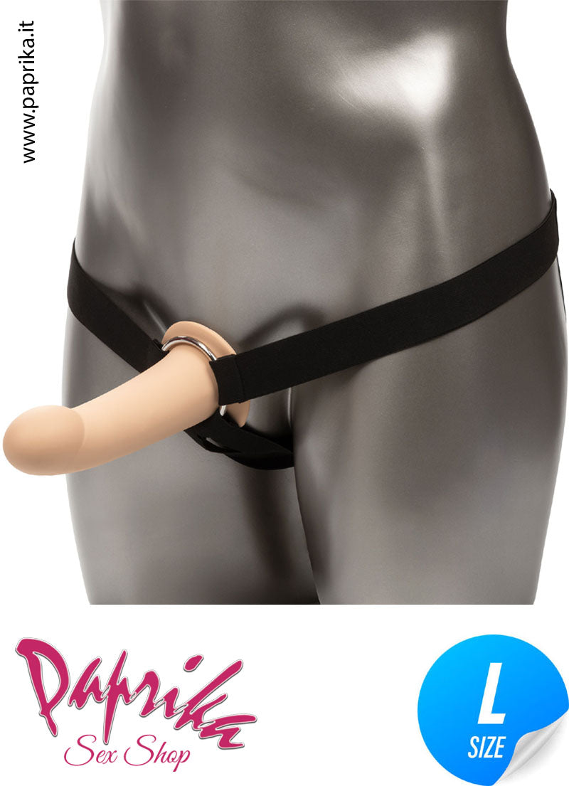 Strap-On Maschile Protesi Vuota Non Vibrante 16 cm Ø Interno 35 Strap-On Maschile Protesi Vuota Non Vibrante 16 cm Ø Interno 35