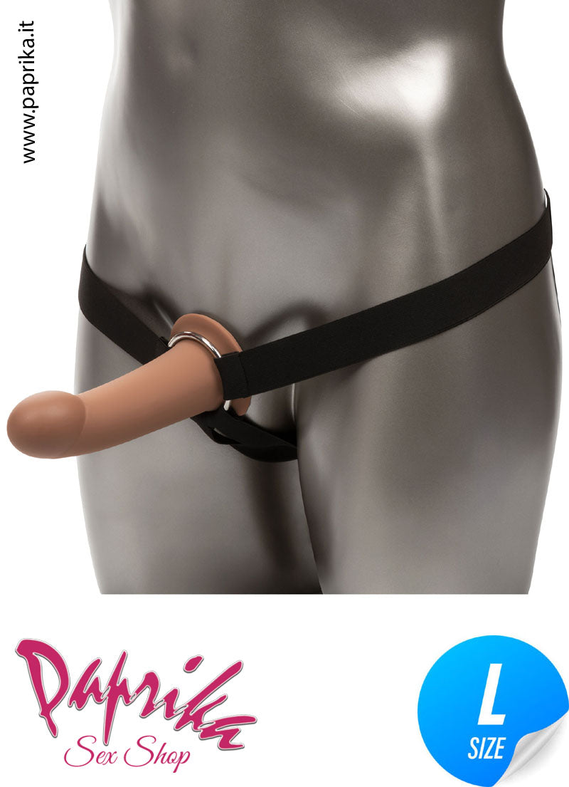 Strap-On Maschile Protesi Vuota Non Vibrante 16 cm Ø Interno 35 Strap-On Maschile Protesi Vuota Non Vibrante 16 cm Ø Interno 35
