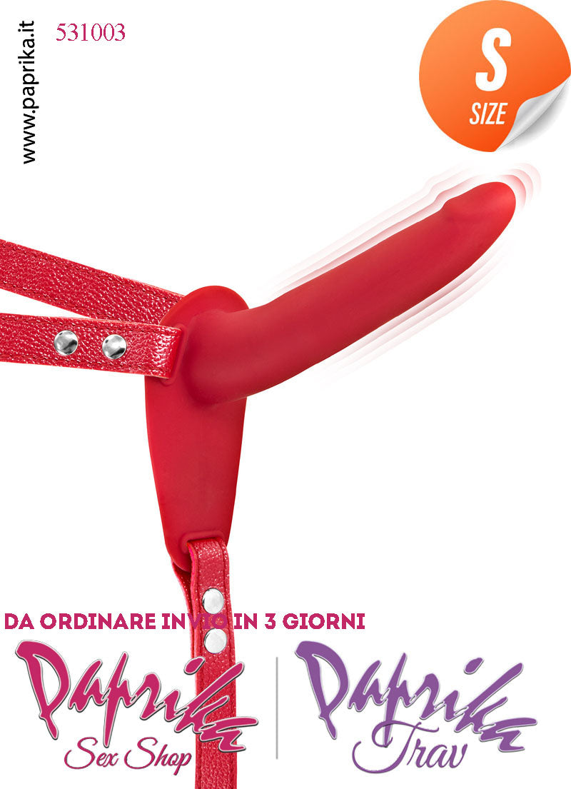 Strap-On Silicone Sottile Vibrante Cinghie Ecopelle Regolabili Strap-On Silicone Sottile Vibrante Cinghie Ecopelle Regolabili