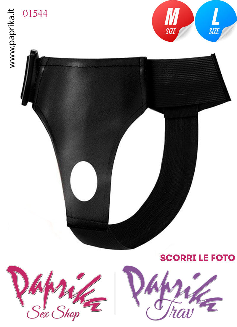 Strap-On Doppio Large TPR Morbido Non Vibrante Mutanda Regolabile Strap-On Doppio Large TPR Morbido Non Vibrante Mutanda Regolabile