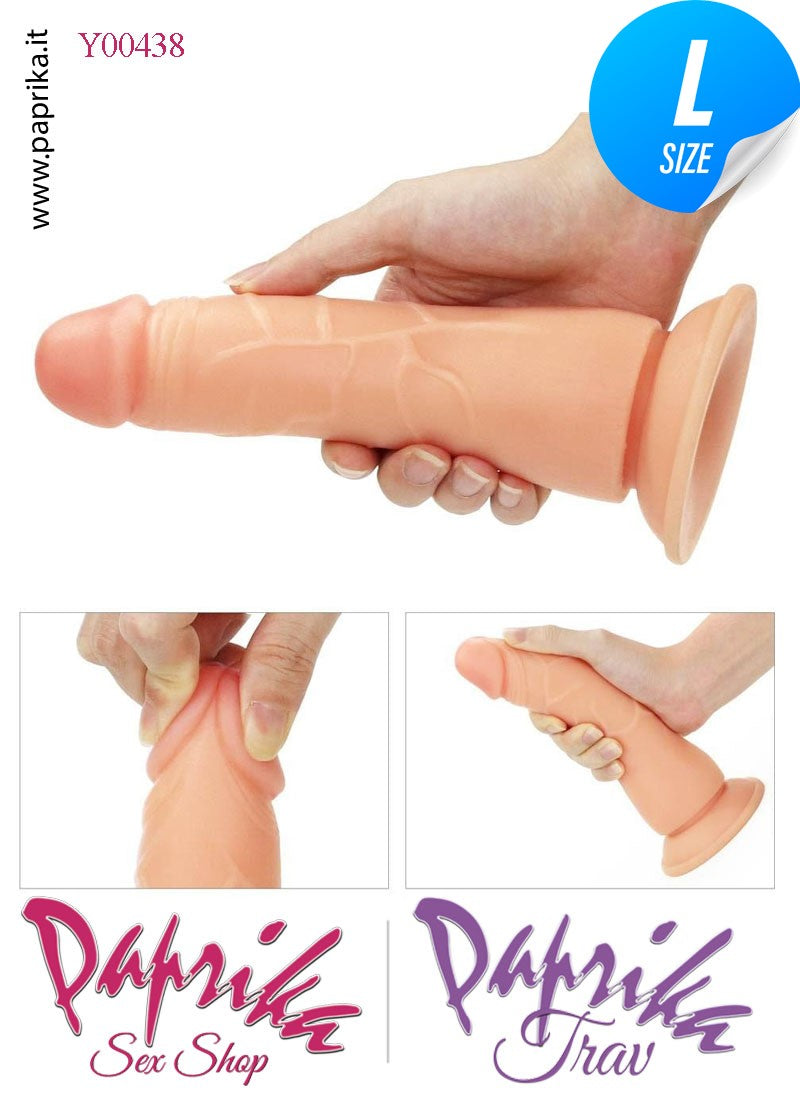 Strap-On Indossabile Mutanda Regolabile Fallo Non Vibrante 18 cm Ø 38-45 Strap-On Indossabile Mutanda Regolabile Fallo Non Vibrante 18 cm Ø 38-45