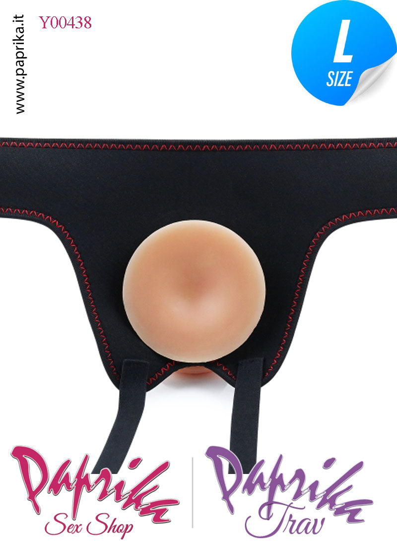 Strap-On Indossabile Mutanda Regolabile Fallo Non Vibrante 18 cm Ø 38-45 Strap-On Indossabile Mutanda Regolabile Fallo Non Vibrante 18 cm Ø 38-45