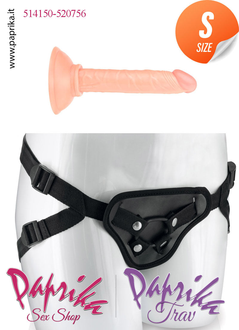 Strap-On Fallo Small Non Vibrante 12 cm Ø 25 Mutanda 2 Anelli Acciaio + 2 Gomma Strap-On Fallo Small Non Vibrante 12 cm Ø 25 Mutanda 2 Anelli Acciaio + 2 Gomma