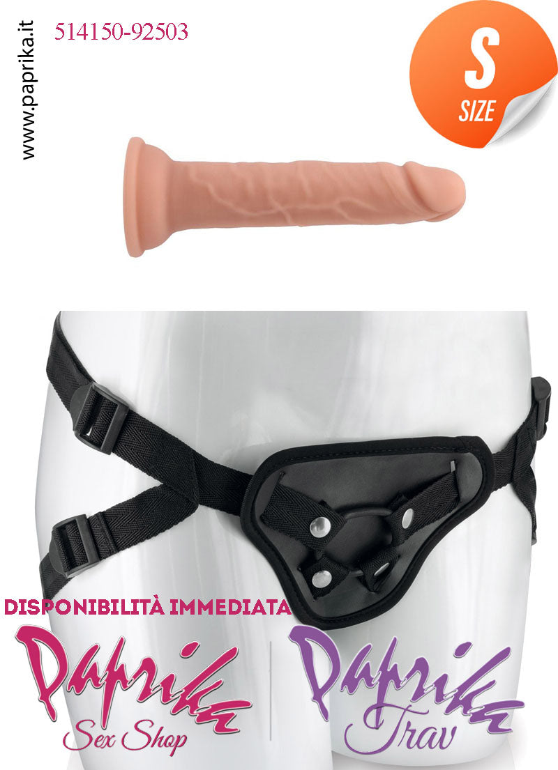 Strap-On Fallo Small Non Vibrante 12 cm Ø 25 Mutanda 2 Anelli Acciaio + 2 Gomma Strap-On Fallo Small Non Vibrante 12 cm Ø 25 Mutanda 2 Anelli Acciaio + 2 Gomma