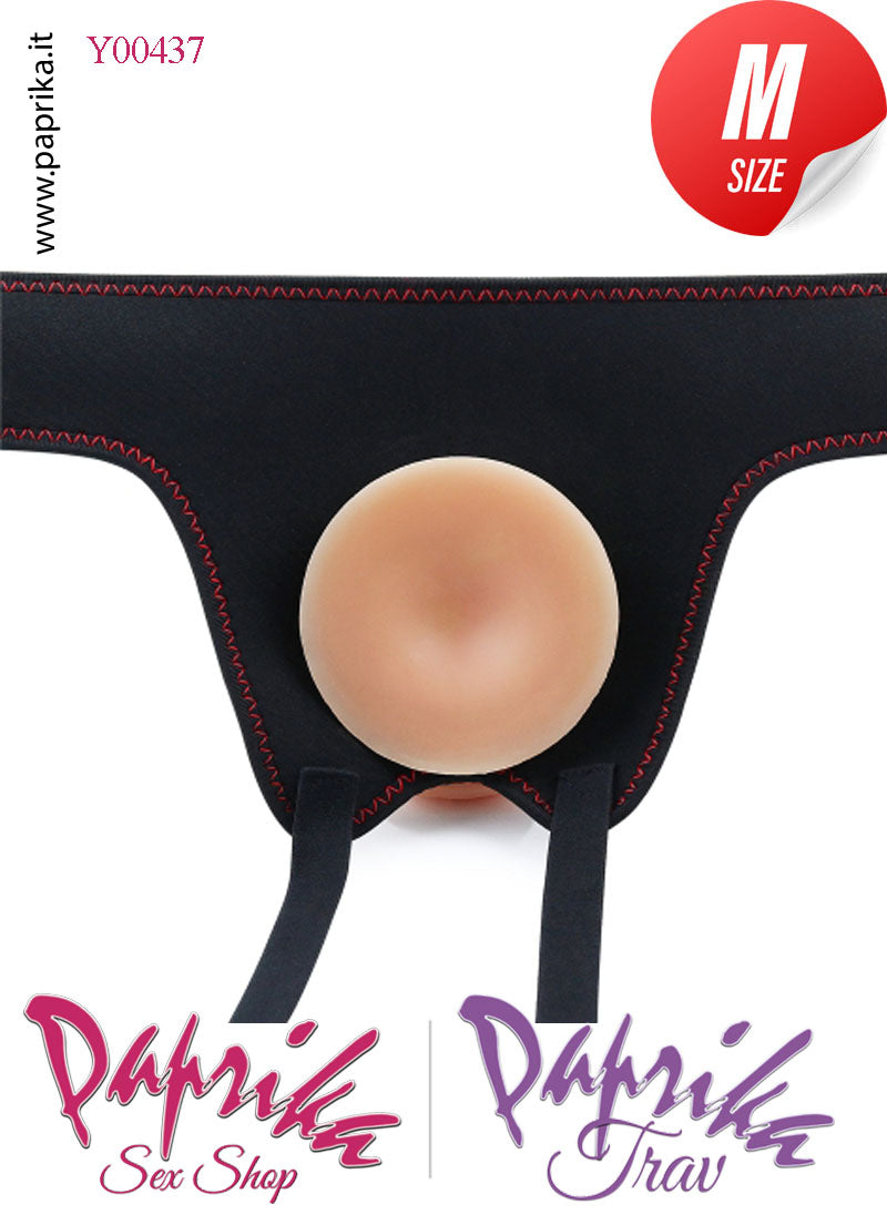 Strap-On Indossabile Mutanda Regolabile Fallo Non Vibrante 16 cm Ø 35 Strap-On Indossabile Mutanda Regolabile Fallo Non Vibrante 16 cm Ø 35
