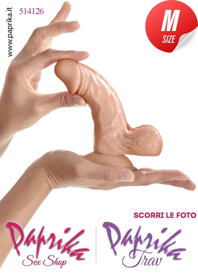 Strap-On Fallo Medium Non Vibrante 13 cm Ø 35 Mutanda 2 Anelli Gomma Strap-On Fallo Medium Non Vibrante 13 cm Ø 35 Mutanda 2 Anelli Gomma