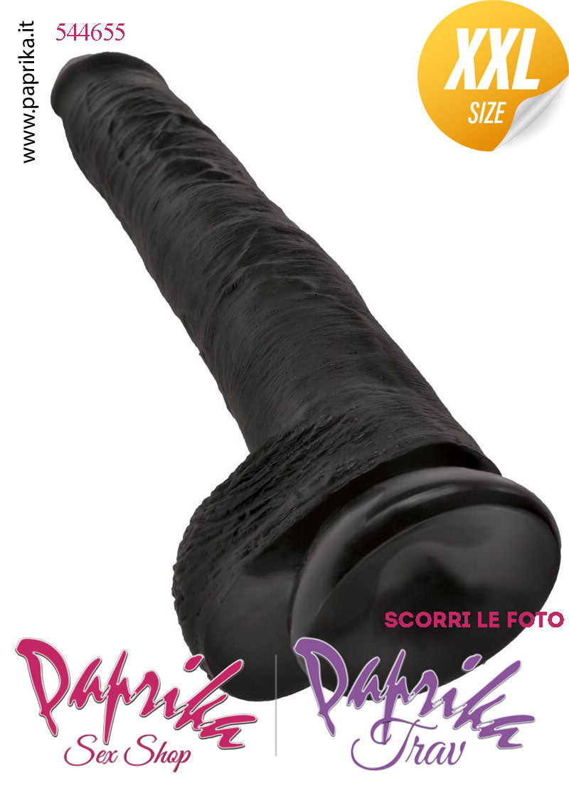 Strap-On Fallo Nero XXL Non Vibrante 30/36 cm Ø 60 Mutanda 3 Anelli Acciaio Strap-On Fallo Nero XXL Non Vibrante 30/36 cm Ø 60 Mutanda 3 Anelli Acciaio