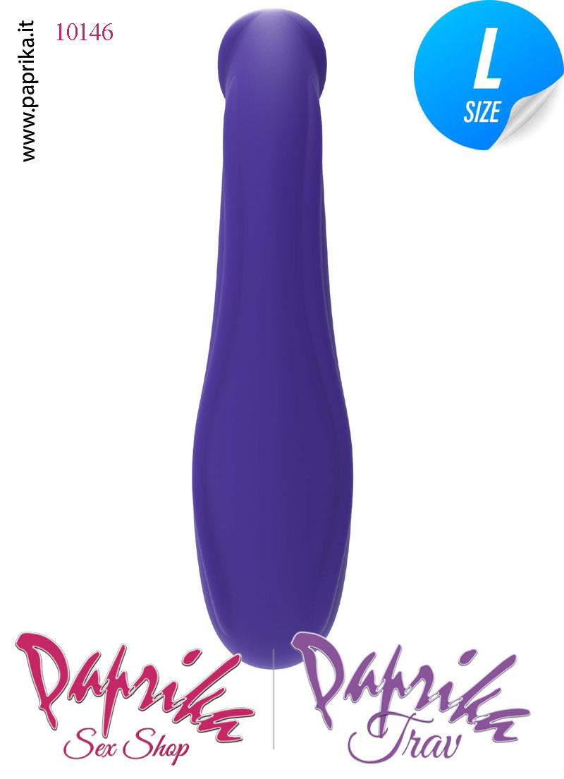 Strapless Strap-on Silicone Non Vibrante Senza Cinghie Sagomato Punto G Strapless Strap-on Silicone Non Vibrante Senza Cinghie Sagomato Punto G