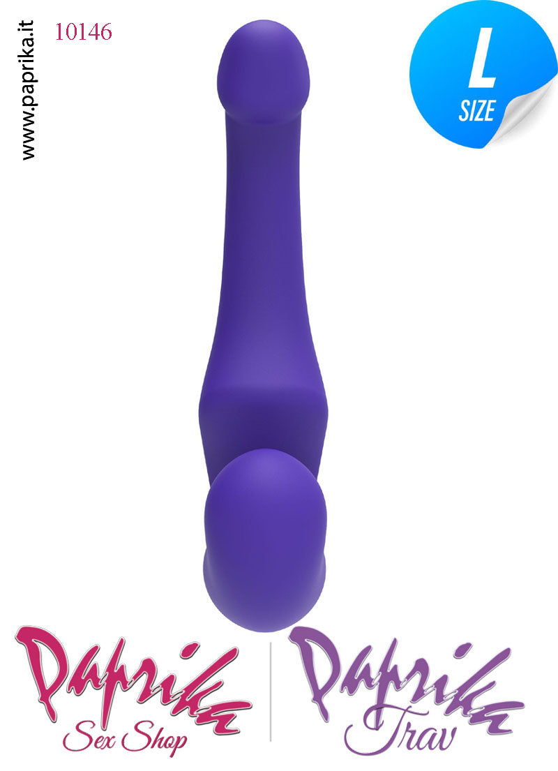 Strapless Strap-on Silicone Non Vibrante Senza Cinghie Sagomato Punto G Strapless Strap-on Silicone Non Vibrante Senza Cinghie Sagomato Punto G