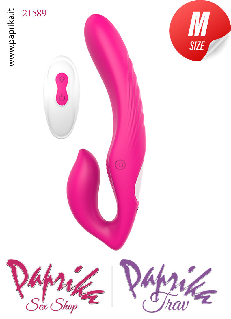 Strapless Strap-on Silicone Vibrante Telecomandato Senza Cinghie Strapless Strap-on Silicone Vibrante Telecomandato Senza Cinghie