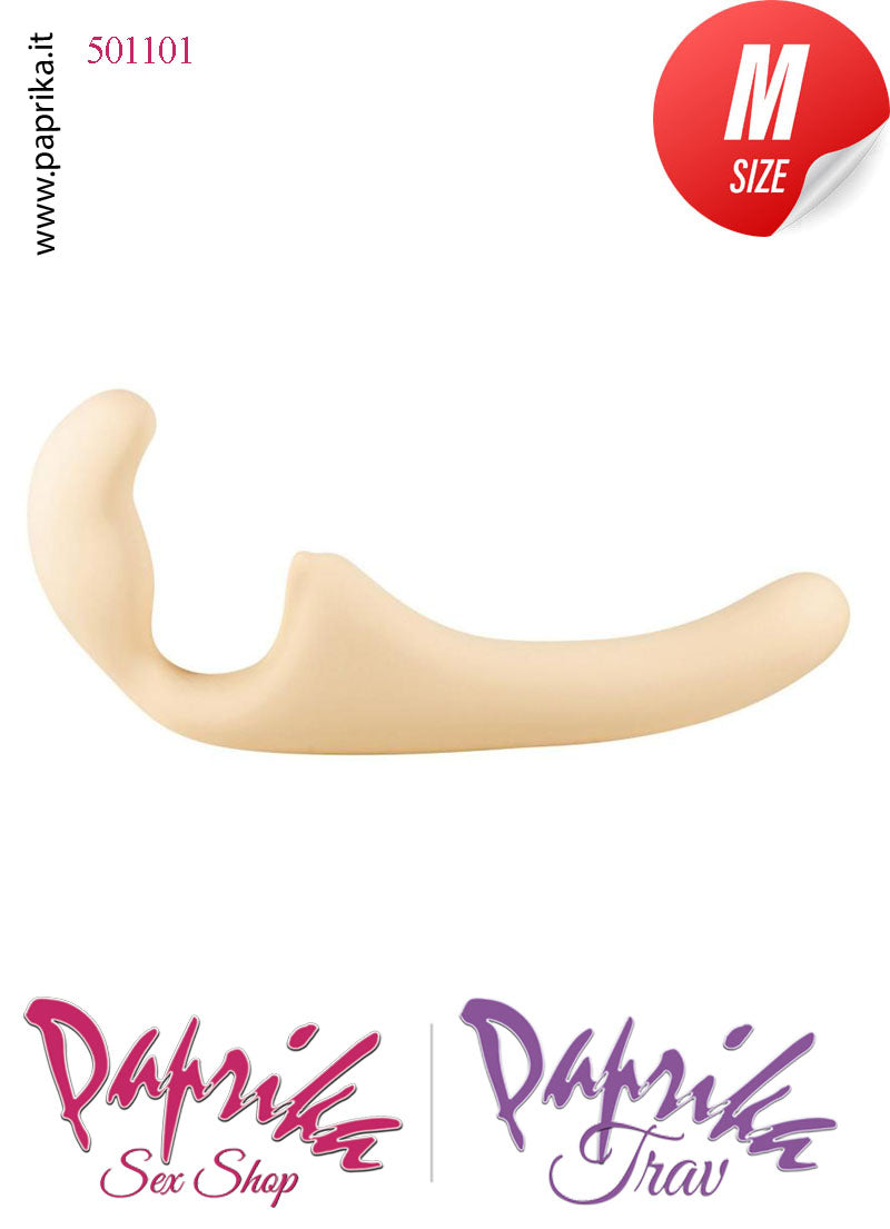 Strapless Strap-On Silicone Non Vibrante Senza Cinghie Punto G Strapless Strap-On Silicone Non Vibrante Senza Cinghie Punto G