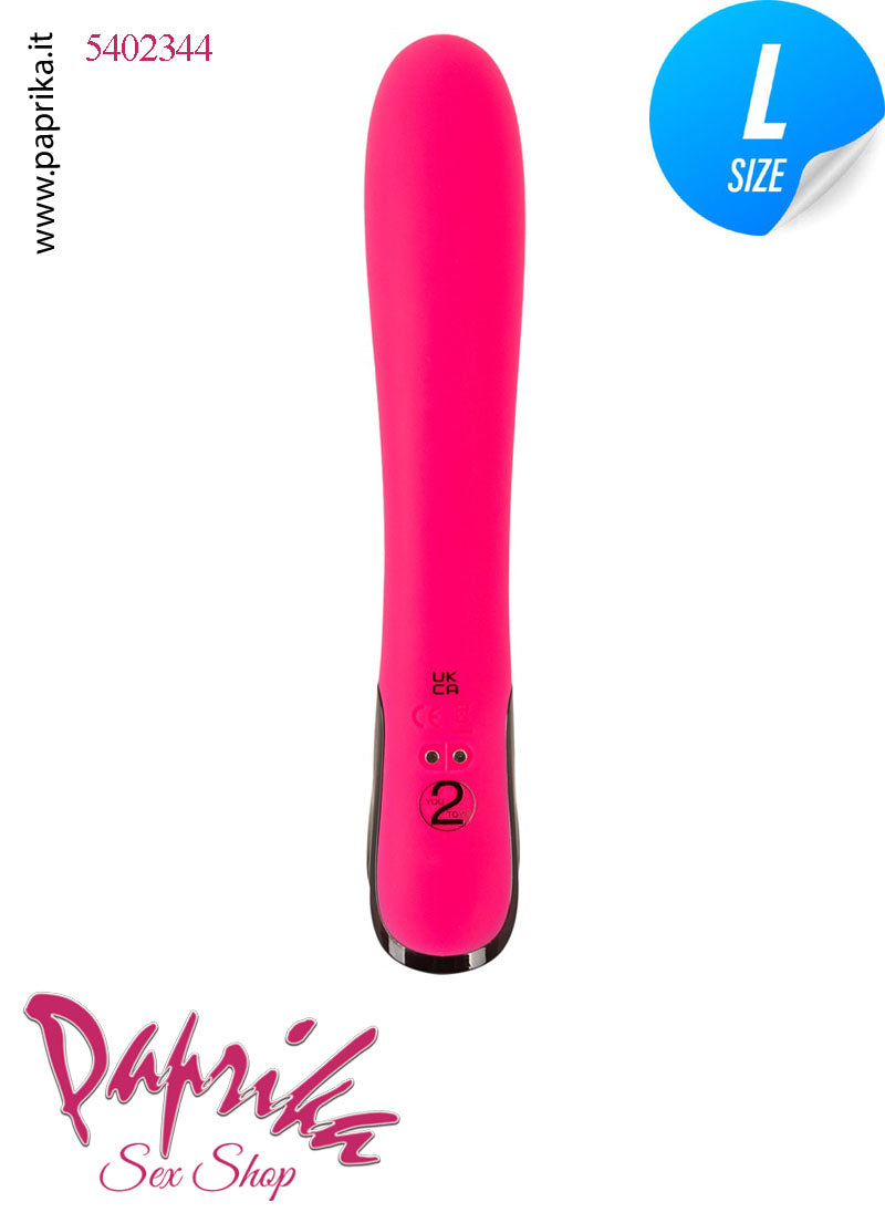 Vibratore Punto G 10 Velocità 20 cm Ø 35 Silicone Display Luminoso Vibratore Punto G 10 Velocità 20 cm Ø 35 Silicone Display Luminoso