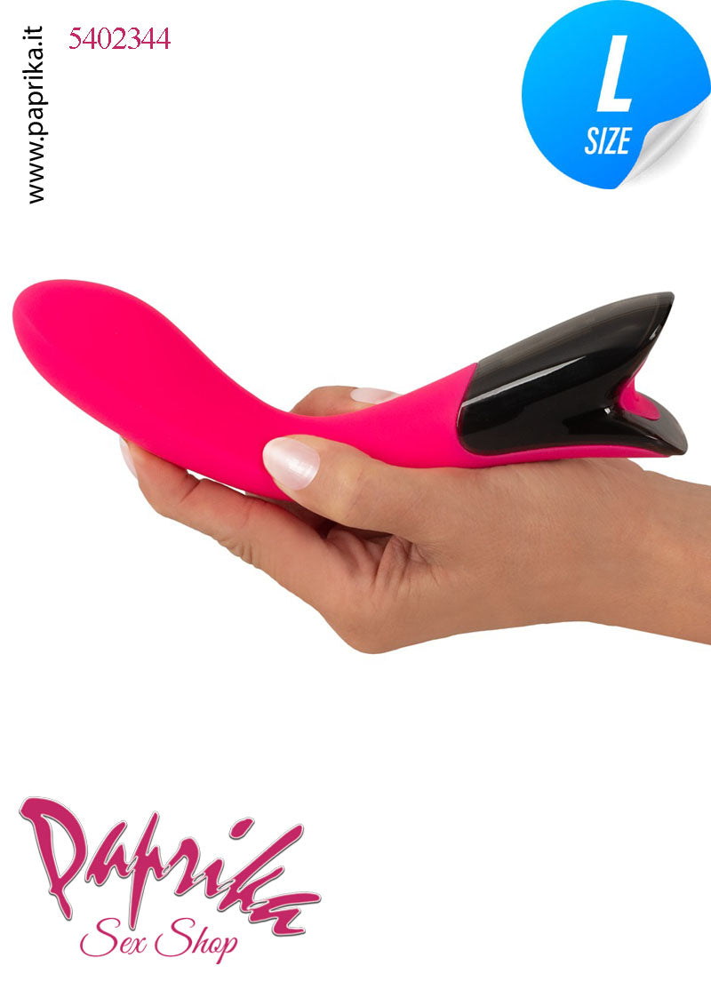 Vibratore Punto G 10 Velocità 20 cm Ø 35 Silicone Display Luminoso Vibratore Punto G 10 Velocità 20 cm Ø 35 Silicone Display Luminoso