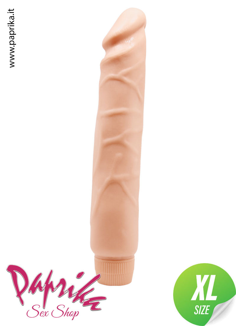 Vibratore Anatomico Unisex 22 cm Ø 47 Velocità Regolabili 2 Pile Vibratore Anatomico Unisex 22 cm Ø 47 Velocità Regolabili 2 Pile