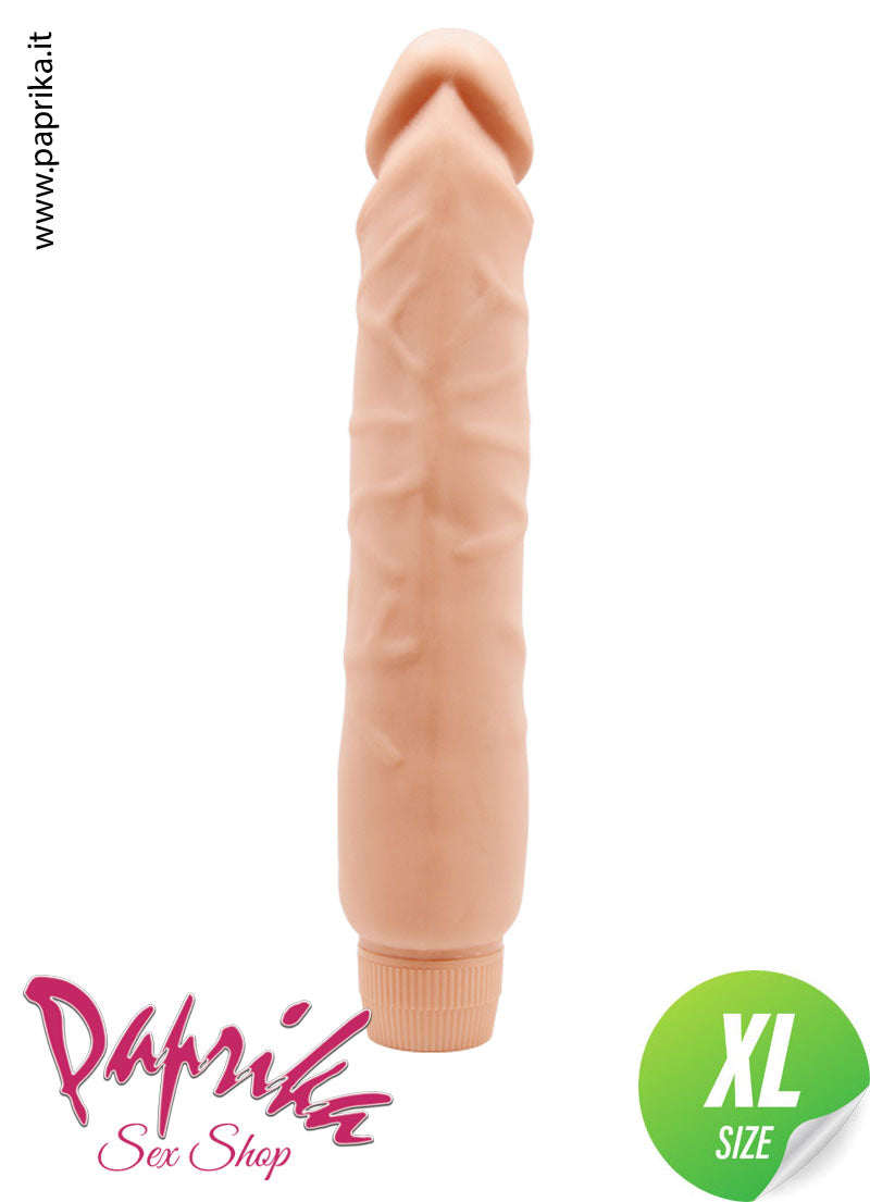 Vibratore Anatomico Unisex 22 cm Ø 47 Velocità Regolabili 2 Pile Vibratore Anatomico Unisex 22 cm Ø 47 Velocità Regolabili 2 Pile