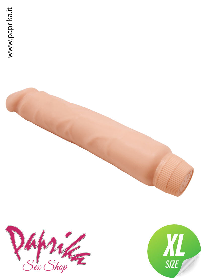 Vibratore Anatomico Unisex 22 cm Ø 47 Velocità Regolabili 2 Pile Vibratore Anatomico Unisex 22 cm Ø 47 Velocità Regolabili 2 Pile