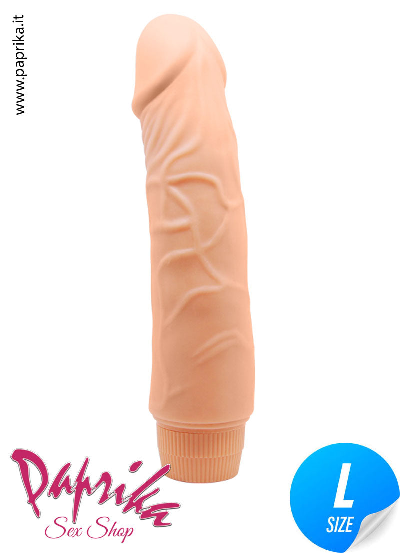 Vibratore Anatomico Unisex 16 cm Ø 43 Velocità Regolabili 2 Pile Vibratore Anatomico Unisex 16 cm Ø 43 Velocità Regolabili 2 Pile