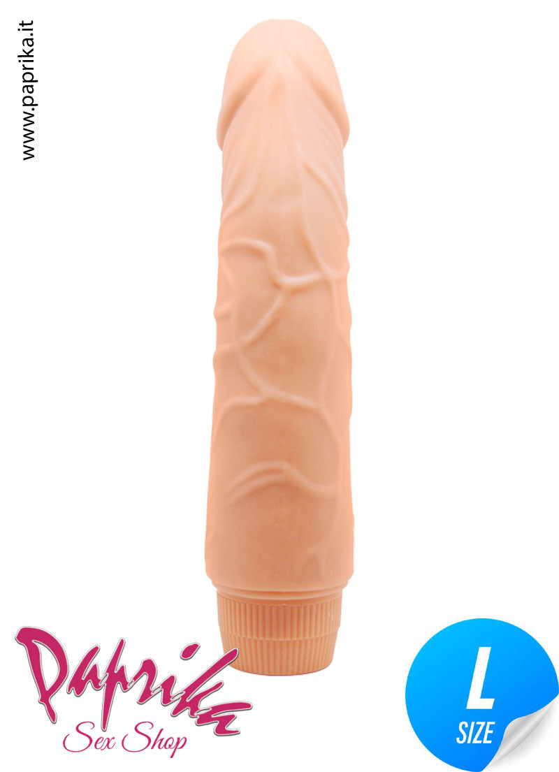 Vibratore Anatomico Unisex 16 cm Ø 43 Velocità Regolabili 2 Pile Vibratore Anatomico Unisex 16 cm Ø 43 Velocità Regolabili 2 Pile