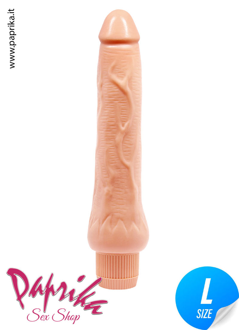 Vibratore Anatomico Unisex 19 cm Ø 42 Velocità Regolabili 2 Pile Vibratore Anatomico Unisex 19 cm Ø 42 Velocità Regolabili 2 Pile