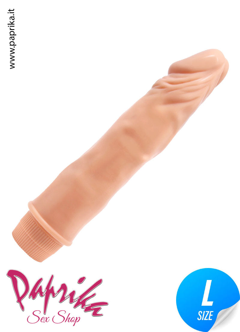 Vibratore Anatomico Unisex 18 cm Ø 42 Velocità Regolabili 2 Pile Vibratore Anatomico Unisex 18 cm Ø 42 Velocità Regolabili 2 Pile