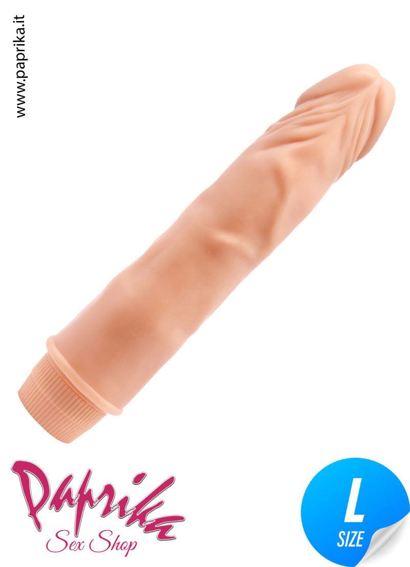 Vibratore Anatomico Unisex 18 cm Ø 42 Velocità Regolabili 2 Pile Vibratore Anatomico Unisex 18 cm Ø 42 Velocità Regolabili 2 Pile