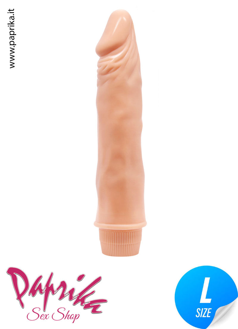 Vibratore Anatomico Unisex 18 cm Ø 42 Velocità Regolabili 2 Pile Vibratore Anatomico Unisex 18 cm Ø 42 Velocità Regolabili 2 Pile