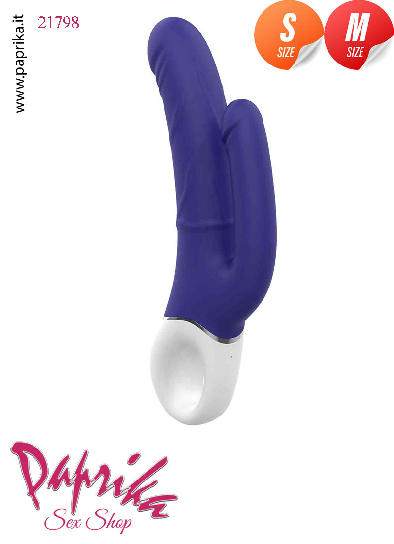 Vibratore Doppio 9/13 cm Ø 25/35 Flessibile Impugnatura 9 Velocità Vibratore Doppio 9/13 cm Ø 25/35 Flessibile Impugnatura 9 Velocità